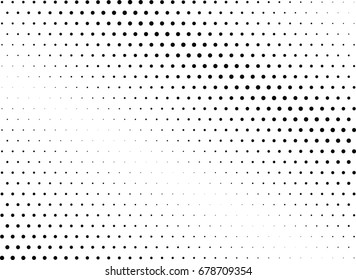 Abstract halftone dotted background. Futuristic grunge pattern, dot and circles.  Vector modern optical pop art texture for posters, sites, business cards, cover, postcards, labels, stickers layout.
