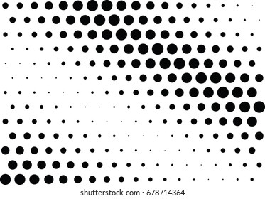 Abstract halftone dotted background. Futuristic grunge pattern, dot and circles.  Vector modern optical pop art texture for posters, sites, business cards, cover, postcards, labels, stickers layout.