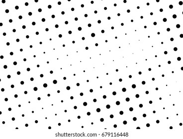Abstract halftone dotted background. Futuristic grunge pattern, dot and circles.  Vector modern optical pop art texture for posters, sites, business cards, cover, postcards, labels, stickers layout.