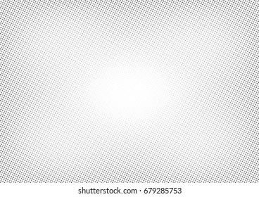 Abstract halftone dotted background. Futuristic grunge pattern, dot and circles.  Vector modern optical pop art texture for posters, sites, business cards, cover, postcards, labels, stickers layout.