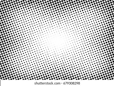Abstract halftone dotted background. Futuristic grunge pattern, dot and circles.  Vector modern optical pop art texture for posters, sites, business cards, cover, postcards, labels, stickers layout.