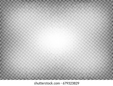 Abstract halftone dotted background. Futuristic grunge pattern, dot and circles.  Vector modern optical pop art texture for posters, sites, business cards, cover, postcards, labels, stickers layout.
