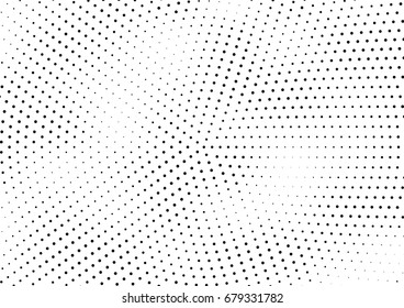 Abstract halftone dotted background. Futuristic grunge pattern, dot and circles.  Vector modern optical pop art texture for posters, sites, business cards, cover, postcards, labels, stickers layout.
