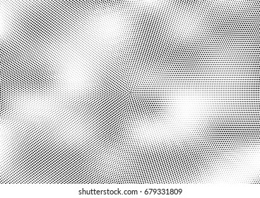 Abstract halftone dotted background. Futuristic grunge pattern, dot and circles.  Vector modern optical pop art texture for posters, sites, business cards, cover, postcards, labels, stickers layout.