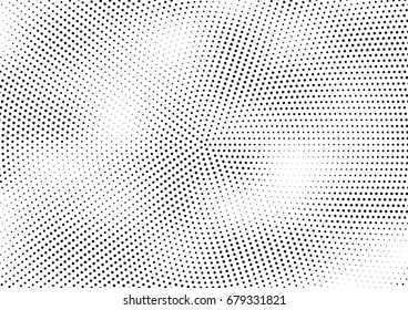 Abstract halftone dotted background. Futuristic grunge pattern, dot and circles.  Vector modern optical pop art texture for posters, sites, business cards, cover, postcards, labels, stickers layout.