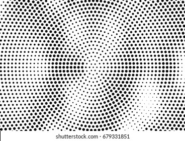 Abstract halftone dotted background. Futuristic grunge pattern, dot and circles.  Vector modern optical pop art texture for posters, sites, business cards, cover, postcards, labels, stickers layout.