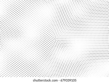 Abstract halftone dotted background. Futuristic grunge pattern, dot and circles.  Vector modern optical pop art texture for posters, sites, business cards, cover, postcards, labels, stickers layout.