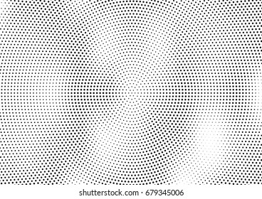 Abstract halftone dotted background. Futuristic grunge pattern, dot and circles.  Vector modern optical pop art texture for posters, sites, business cards, cover, postcards, labels, stickers layout.