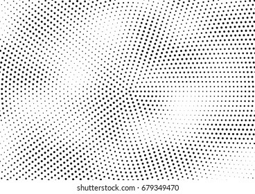 Abstract halftone dotted background. Futuristic grunge pattern, dot and circles.  Vector modern optical pop art texture for posters, sites, business cards, cover, postcards, labels, stickers layout.