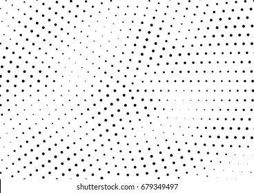 Abstract halftone dotted background. Futuristic grunge pattern, dot and circles.  Vector modern optical pop art texture for posters, sites, business cards, cover, postcards, labels, stickers layout.