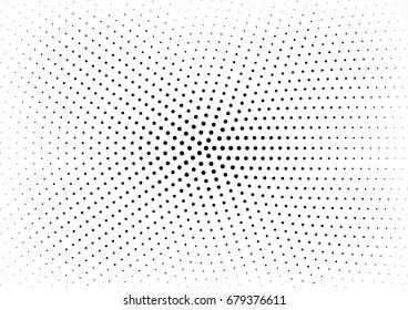 Abstract halftone dotted background. Futuristic grunge pattern, dot and circles.  Vector modern optical pop art texture for posters, sites, business cards, cover, postcards, labels, stickers layout.