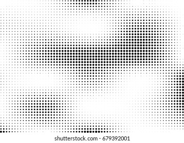 Abstract halftone dotted background. Futuristic grunge pattern, dot and circles.  Vector modern optical pop art texture for posters, sites, business cards, cover, postcards, labels, stickers layout.