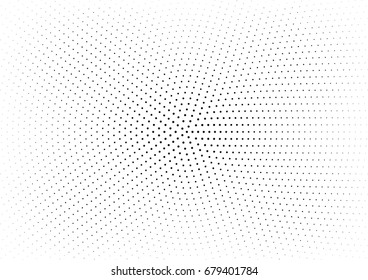 Abstract halftone dotted background. Futuristic grunge pattern, dot and circles.  Vector modern optical pop art texture for posters, sites, business cards, cover, postcards, labels, stickers layout.