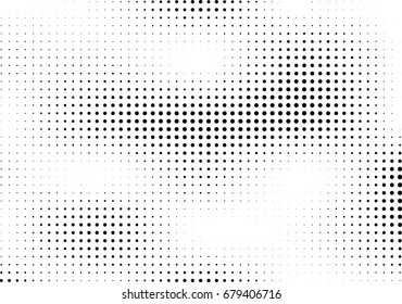 Abstract halftone dotted background. Futuristic grunge pattern, dot and circles.  Vector modern optical pop art texture for posters, sites, business cards, cover, postcards, labels, stickers layout.