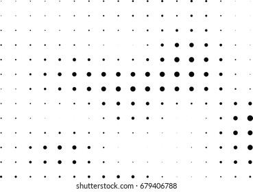 Abstract halftone dotted background. Futuristic grunge pattern, dot and circles.  Vector modern optical pop art texture for posters, sites, business cards, cover, postcards, labels, stickers layout.