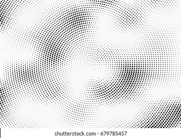 Abstract halftone dotted background. Futuristic grunge pattern, dot and circles.  Vector modern optical pop art texture for posters, sites, business cards, cover, postcards, labels, stickers layout.