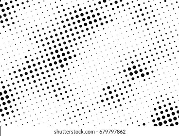 Abstract halftone dotted background. Futuristic grunge pattern, dot and circles.  Vector modern optical pop art texture for posters, sites, business cards, cover, postcards, labels, stickers layout.