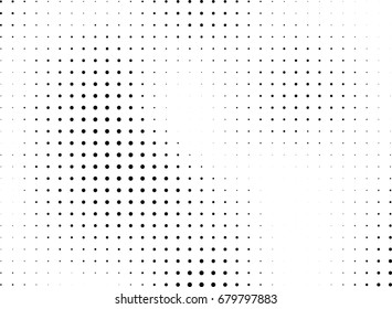 Abstract halftone dotted background. Futuristic grunge pattern, dot and circles.  Vector modern optical pop art texture for posters, sites, business cards, cover, postcards, labels, stickers layout.