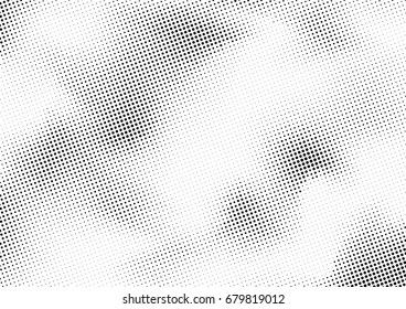 Abstract halftone dotted background. Futuristic grunge pattern, dot and circles.  Vector modern optical pop art texture for posters, sites, business cards, cover, postcards, labels, stickers layout.