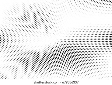 Abstract halftone dotted background. Futuristic grunge pattern, dot, circles.  Vector modern optical pop art texture for posters, sites, business cards, cover, labels mockup, vintage stickers layout.