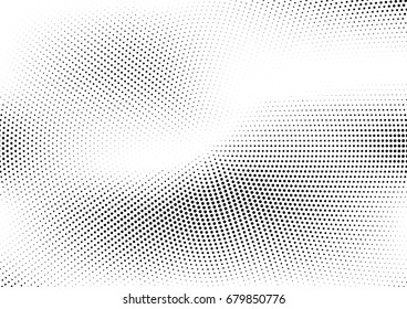 Abstract halftone dotted background. Futuristic grunge pattern, dot, circles.  Vector modern optical pop art texture for posters, sites, business cards, cover, labels mock-up, vintage stickers layout