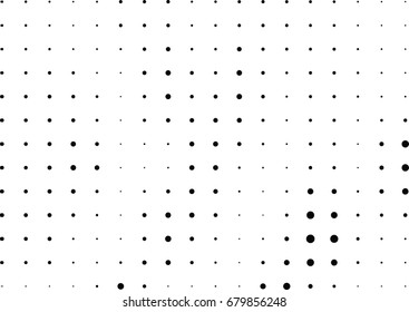 Abstract halftone dotted background. Futuristic grunge pattern, dot, circles.  Vector modern optical pop art texture for posters, sites, business cards, cover, labels mock-up, vintage stickers layout