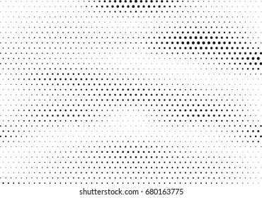 Abstract halftone dotted background. Futuristic grunge pattern, dot, circles.  Vector modern optical pop art texture for posters, sites, business cards, cover, labels mock-up, vintage stickers layout