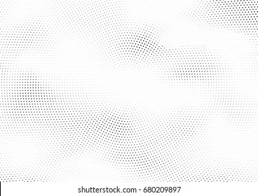 Abstract halftone dotted background. Futuristic grunge pattern, dot, circles.  Vector modern optical pop art texture for posters, sites, business cards, cover, labels mock-up, vintage stickers layout