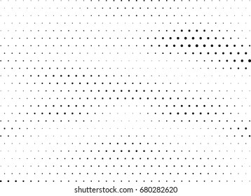 Abstract halftone dotted background. Futuristic grunge pattern, dot, circles.  Vector modern optical pop art texture for posters, sites, business cards, cover, labels mock-up, vintage stickers layout