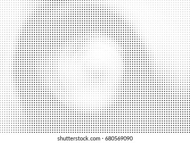 Abstract halftone dotted background. Futuristic grunge pattern, dot, circles.  Vector modern optical pop art texture for posters, sites, business cards, cover, labels mockup, vintage stickers layout