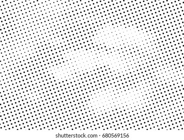 Abstract halftone dotted background. Futuristic grunge pattern, dot, circles.  Vector modern optical pop art texture for posters, sites, business cards, cover, labels mockup, vintage stickers layout