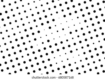 Abstract halftone dotted background. Futuristic grunge pattern, dot, circles.  Vector modern optical pop art texture for posters, sites, business cards, cover, labels mockup, vintage stickers layout