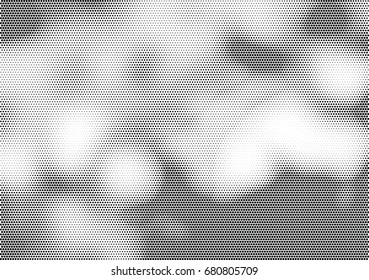 Abstract halftone dotted background. Futuristic grunge pattern, dot, circles.  Vector modern optical pop art texture for posters, sites, business cards, cover, labels mock-up, vintage stickers layout