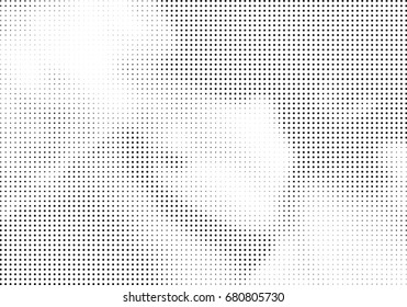 Abstract halftone dotted background. Futuristic grunge pattern, dot, circles.  Vector modern optical pop art texture for posters, sites, business cards, cover, labels mock-up, vintage stickers layout