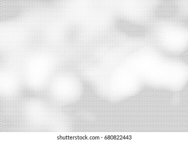 Abstract halftone dotted background. Futuristic grunge pattern, dot, circles.  Vector modern optical pop art texture for posters, sites, business cards, cover, labels mock-up, vintage stickers layout