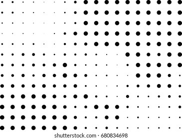 Abstract halftone dotted background. Futuristic grunge pattern, dot, circles.  Vector modern optical pop art texture for posters, sites, business cards, cover, labels mock-up, vintage stickers layout