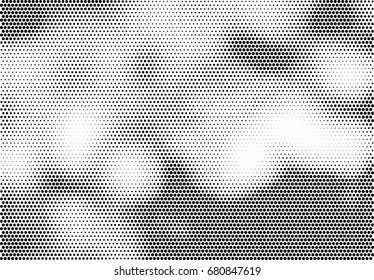 Abstract halftone dotted background. Futuristic grunge pattern, dot, circles.  Vector modern optical pop art texture for posters, sites, business cards, cover, labels mock-up, vintage stickers layout