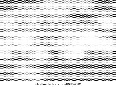 Abstract halftone dotted background. Futuristic grunge pattern, dot, circles.  Vector modern optical pop art texture for posters, sites, business cards, cover, labels mock-up, vintage stickers layout