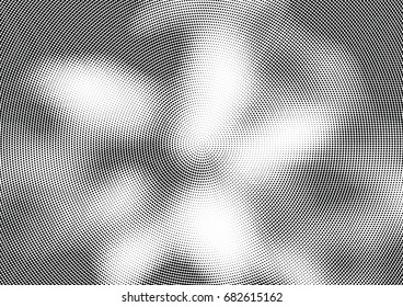Abstract halftone dotted background. Futuristic grunge pattern, dot, circles.  Vector modern optical pop art texture for posters, sites, business cards, cover, labels mock-up, vintage stickers layout