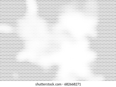 Abstract halftone dotted background. Futuristic grunge pattern, dot, circles.  Vector modern optical pop art texture for posters, sites, business cards, cover, labels mock-up, vintage stickers layout