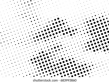 Abstract halftone dotted background. Futuristic grunge pattern, dot, circles.  Vector modern optical pop art texture for posters, sites, business cards, cover, labels mock-up, vintage stickers layout