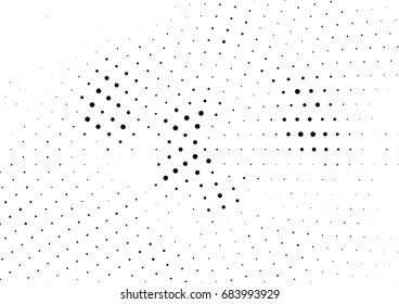 Abstract halftone dotted background. Futuristic grunge pattern, dot, circles.  Vector modern optical pop art texture for posters, sites, business cards, cover, labels mock-up, vintage stickers layout
