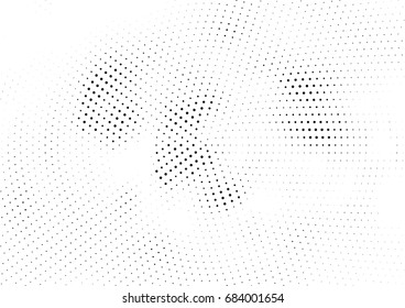 Abstract halftone dotted background. Futuristic grunge pattern, dot, circles.  Vector modern optical pop art texture for posters, sites, business cards, cover, labels mock-up, vintage stickers layout