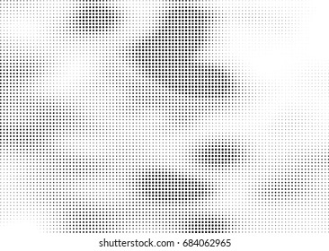 Abstract halftone dotted background. Futuristic grunge pattern, dot, circles.  Vector modern optical pop art texture for posters, sites, business cards, cover, labels mock-up, vintage stickers layout