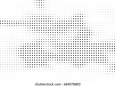 Abstract halftone dotted background. Futuristic grunge pattern, dot, circles.  Vector modern optical pop art texture for posters, sites, business cards, cover, labels mock-up, vintage stickers layout