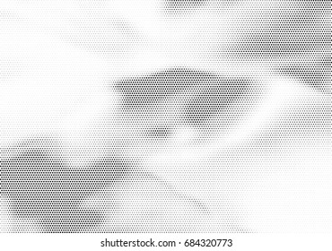 Abstract halftone dotted background. Futuristic grunge pattern, dot, circles.  Vector modern optical pop art texture for posters, sites, business cards, cover, labels mock-up, vintage stickers layout