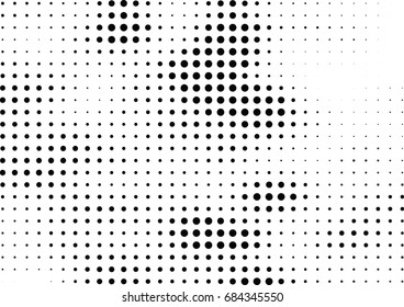 Abstract halftone dotted background. Futuristic grunge pattern, dot, circles.  Vector modern optical pop art texture for posters, sites, business cards, cover, labels mock-up, vintage stickers layout