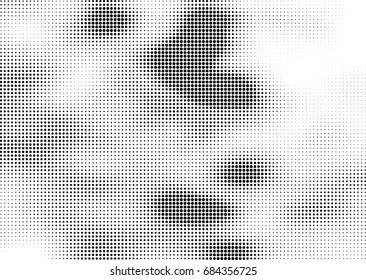 Abstract halftone dotted background. Futuristic grunge pattern, dot, circles.  Vector modern optical pop art texture for posters, sites, business cards, cover, labels mock-up, vintage stickers layout