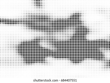 Abstract halftone dotted background. Futuristic grunge pattern, dot, circles.  Vector modern optical pop art texture for posters, sites, business cards, cover, labels mock-up, vintage stickers layout