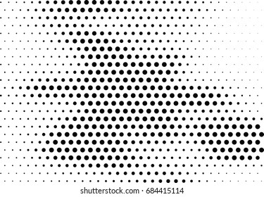 Abstract halftone dotted background. Futuristic grunge pattern, dot, circles.  Vector modern optical pop art texture for posters, sites, business cards, cover, labels mock-up, vintage stickers layout
